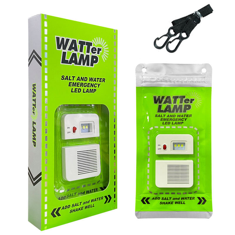 Outdoor Salt Water Lamp LED Emergency Camping Light for Camping Night Fishing Portable Energy Outdoor Salt Water Lamp LED Emergency Camping Light for Camping Night Fishing Portable Energy